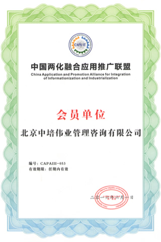 中國兩化融合應用推廣聯盟